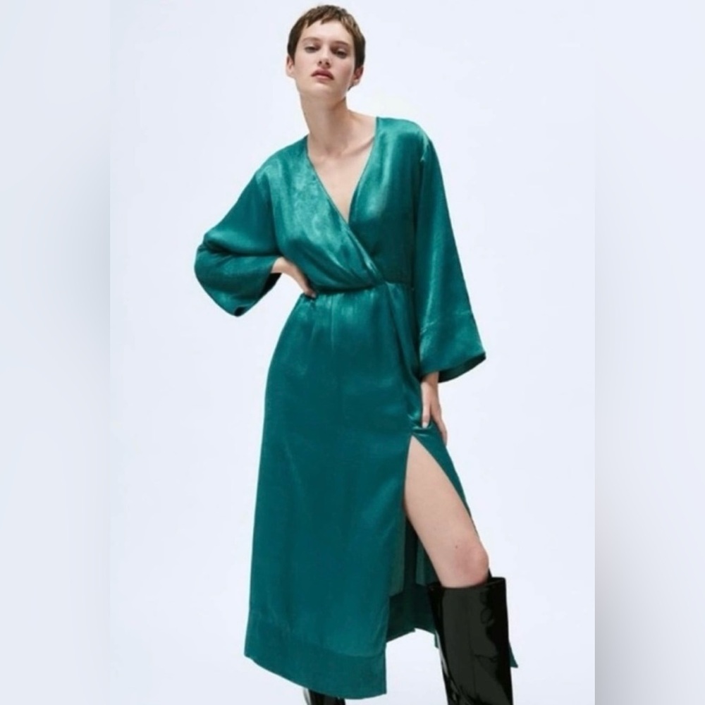Zara Teal Dress